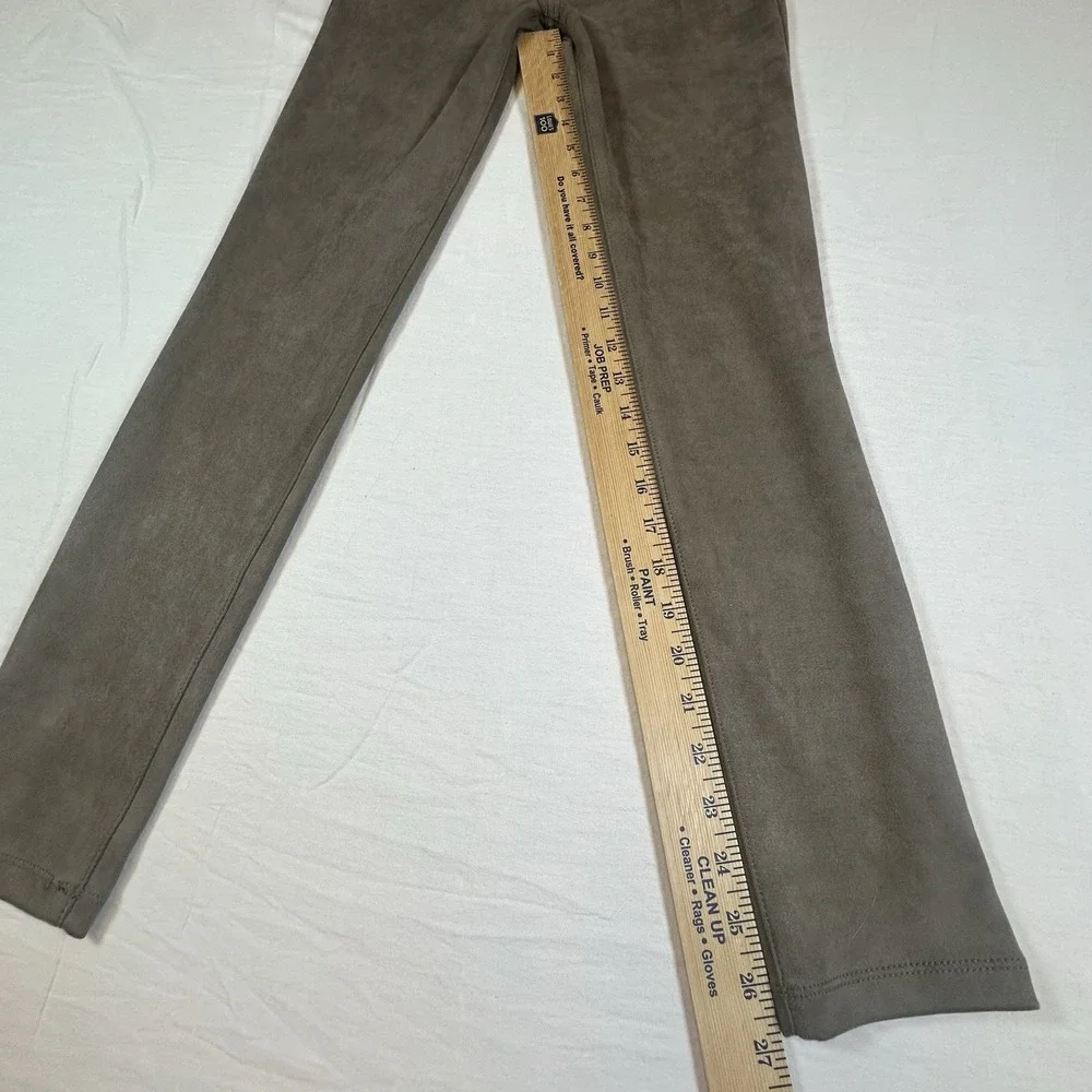 Sneak Peak Suede Brown Skinny Legging Low Rise Size Small NWOT - Picture 4 of 10